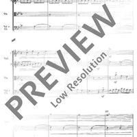 Symphony with fugue G Minor - Score