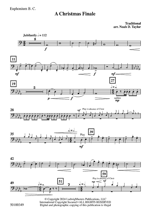 A Christmas Finale - Euphonium BC