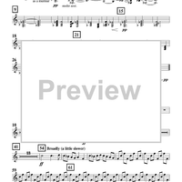 Courtly Airs and Dances - Percussion 1