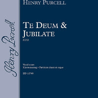 Te Deum and Jubilate in D major Z 232 in D major - Piano Reduction