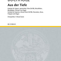 Aus der Tiefe - Choral Score