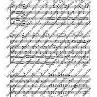 Symphony A major - Score