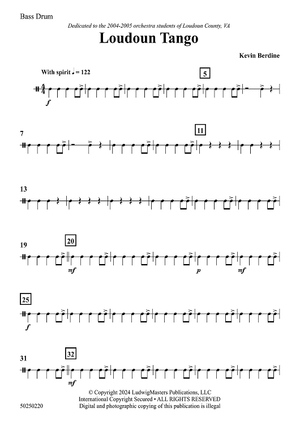 Loudon Tango - Bass Drum