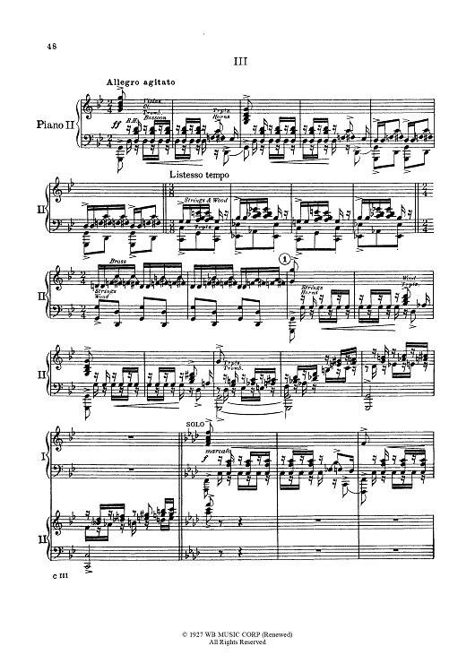 Concerto in F for Piano and Orchestra - 3rd Movement