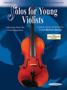 Solos for Young Violists Viola Part and Piano Acc., Volume 2