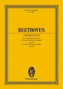 2 Romances G major and F major - Full Score