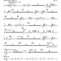 Concertino for Bassoon and Wind Ensemble - Percussion 1