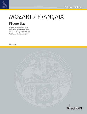 Nonetto in E flat major - Score