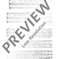 Volkslieder - Choral Score