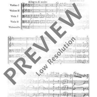 String Quintet Eb major - Full Score