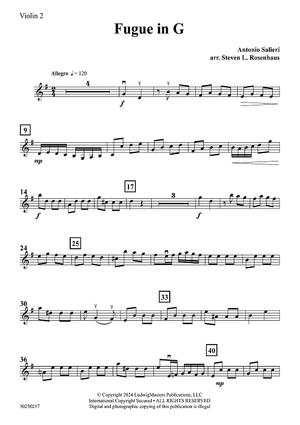 Fugue in G - Violin 2