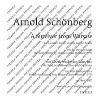 A Survivor from Warsaw - Full Score