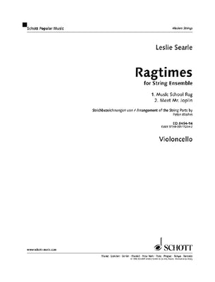 Ragtimes for String Ensemble - Cello