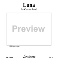 Luna for Band - Full Score