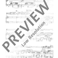 Chamber music No. 3 - Piano Score and Solo Part