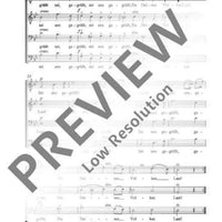 Im treuen Sachsenland - Choral Score