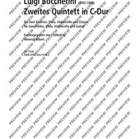 Second Quintet C major - Set of Parts