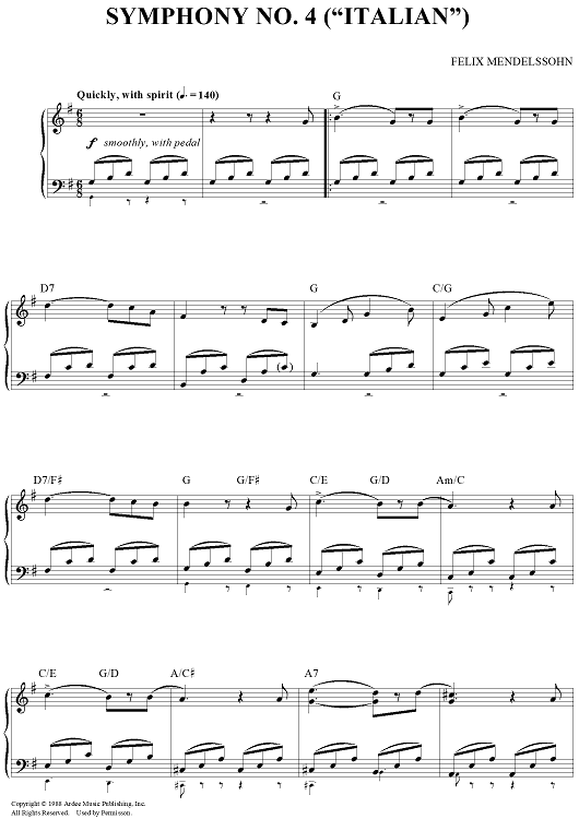 Symphony No.4 ("Italian")