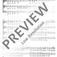 Overture - Choral Score