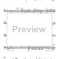 Coffee Aria from Coffee Cantata, BWV 211 - Double Bass