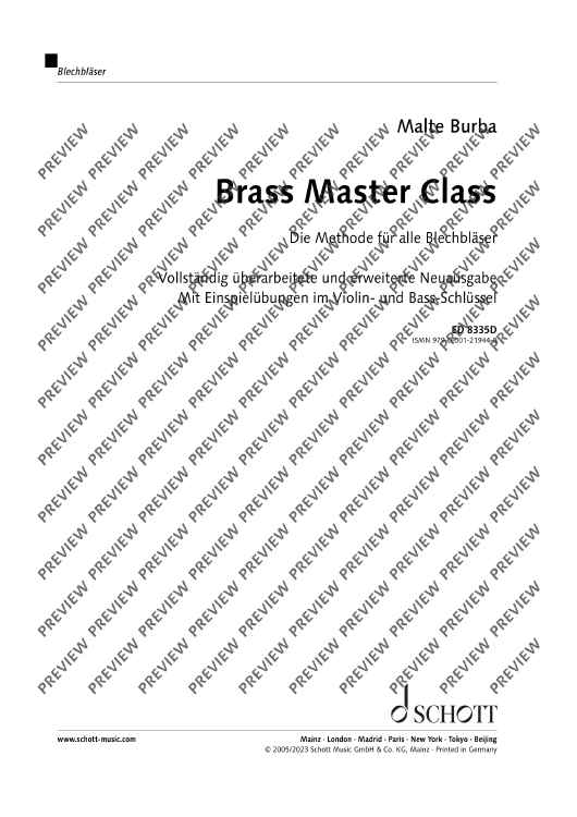 Brass Master Class