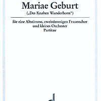 Mariae Geburt - Score