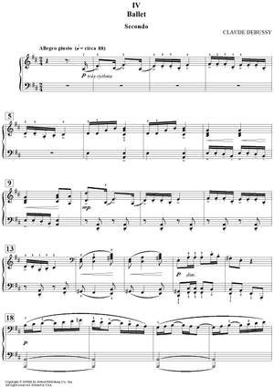 Petite Suite - IV - Ballet - 4th Movement