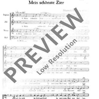 Zwei geistliche Choralmotetten - Choral Score