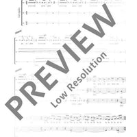 Et la Jeannette avec - Choral Score