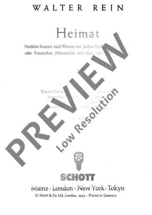 Heimat - Score