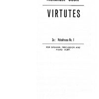 Virtutes - Performing Score