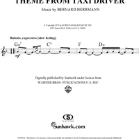 Taxi Driver Theme