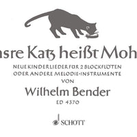 Unsre Katz heißt Mohrle - Performing Score