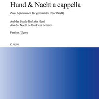 Zwei Chorstücke für dreistimmigen Chor - Choral Score