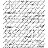 String quartet no. 4 - Score and Parts