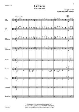 La Folia - Full Score