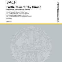 Forth, toward Thy throne - Score and Parts