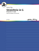 String trio in G major - Score and Parts