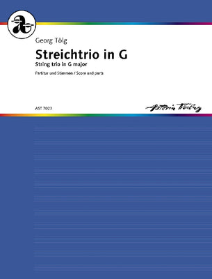 String trio in G major - Score and Parts