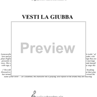 Vesti la giubba - from I Pagliacci