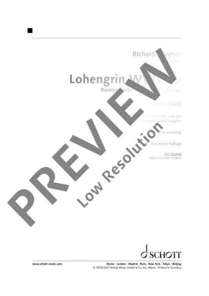 Lohengrin - Piano Reduction