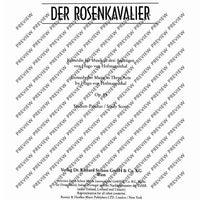 Der Rosenkavalier - Full Score