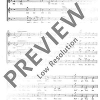 Zwölf Quartette - Choral Score