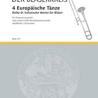 Four european Dances - Score