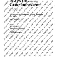 Carmen Impressiones - Score and Parts