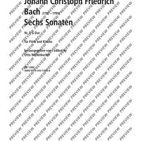 Sechs Sonaten in G major