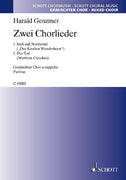 Zwei Chorlieder - Choral Score