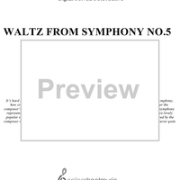 Waltz from Symphony No. 5