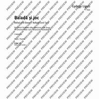 Balada si joc - Score