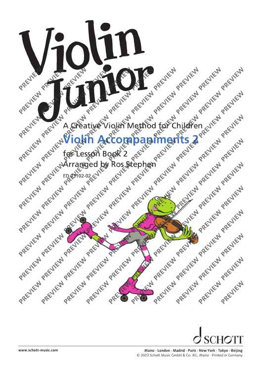 Violin Junior: Violin accompaniments 2